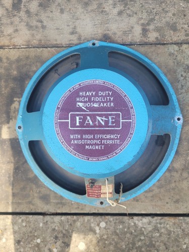 Fane inch vintage - fane, 12