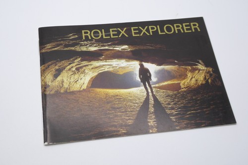 Rolex explorer booklet 597 - rolex,
