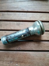 VINTAGE DRYDEX EXIDE metal POCKET small TORCH . Old torch body.