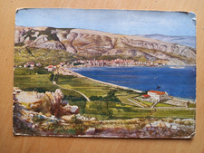 Postcard Baška - Krk / Styrian children's home in Baška on the island of Krk