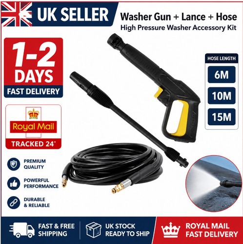 High pressure wash gun - high,