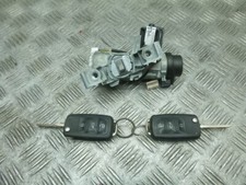 2015 VOLKSWAGEN CADDY AUTO IGNITION BARREL SWITCH AND 2 KEYS 1K0905851