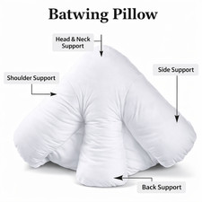 Batwing Pillow Support for
