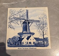 Tile Blue and White Delft Blue