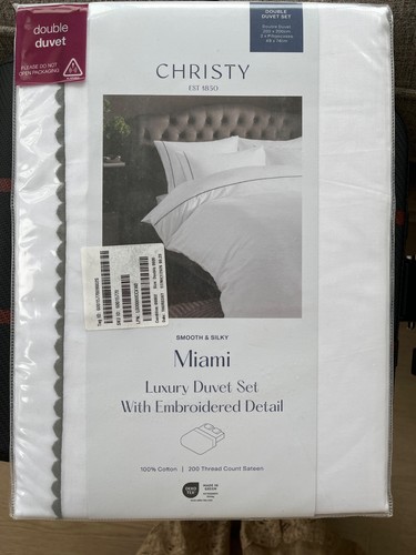 Christy double duvet set - duvet,