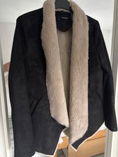 The kooples black faux suede