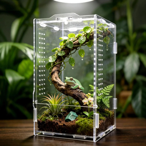 Acrylic terrarium enclosure - terrarium,