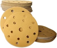 SATC 150MM / 6 inch - Hook and Loop Sanding Discs 15 Hole - From 40 To 400 Grit