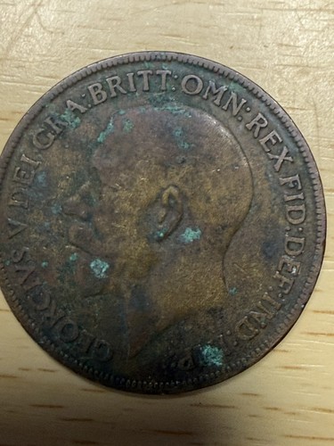 1916 penny recessed ear - recessed, type