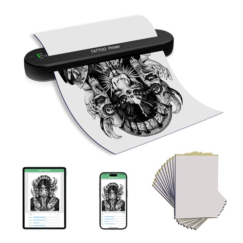 Tattoo printer thermal stencil - printer,