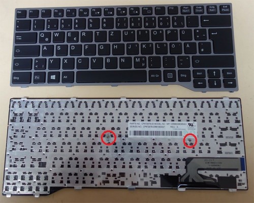 Keyboard fujitsu lifebook - fujitsu,