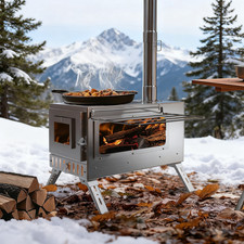 Outdoor Tent Stove Wood