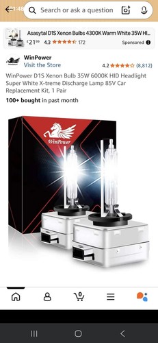 Winpower d1s xenon bulb 35w - d1s,