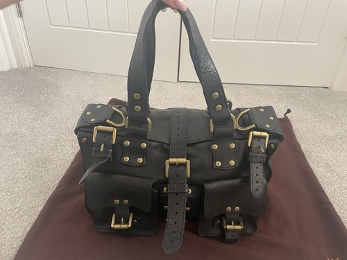 Mulberry roxanne black leather - mulberry,