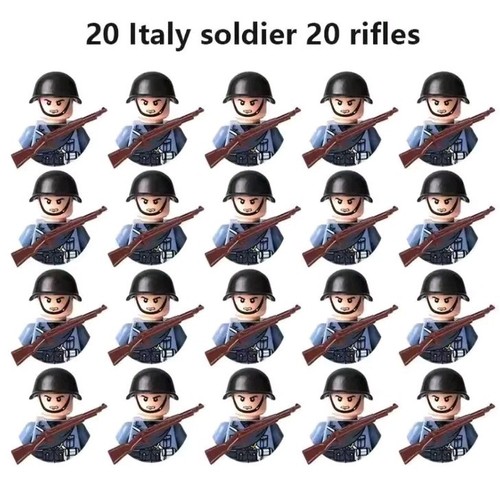 Lego ww2 20x italian - ww2,