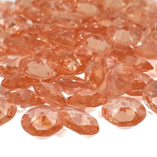 Rose gold diamante scatter - rose,
