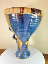 Doumbek Darbuka Original Handmade ,Painted Prayer Drum  Art Drum Potter