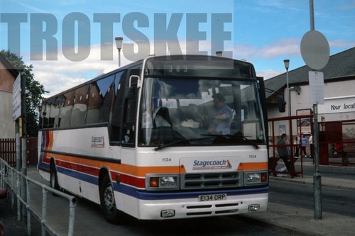 35mm colour slide stagecoach - 35mm,