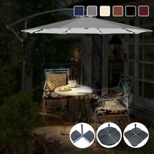 3M LED Banana Parasol Patio