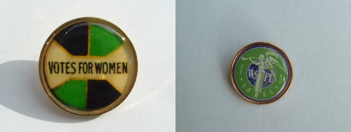 Two replica suffragette - two,