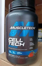 MuscleTech Cell-Tech Hardcore Pro Series 2.7kg CellTech 10gm Creatine USA