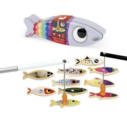 Janod wooden sardine magnetic - wooden,