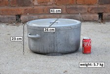 old cast aluminium fish kettle  AGA ROSIERES pot - FREE DELIVERY