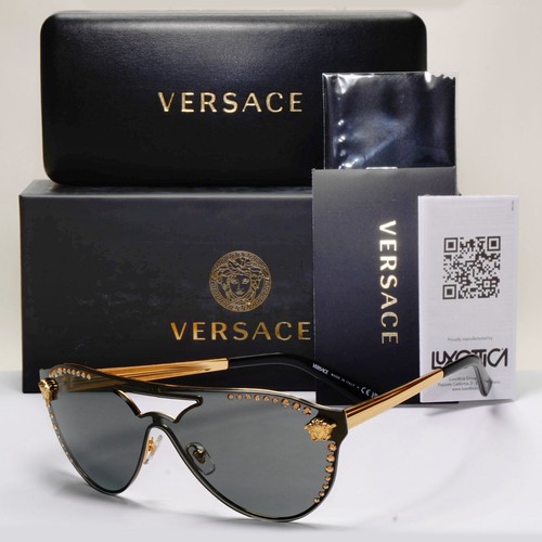Versace sunglasses gold - versace,