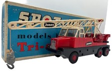 SCARCE BOXED VINTAGE TRIANG TRI-ANG SPOT-ON 1/42 JONES CRANE KL 10/10 NO 117