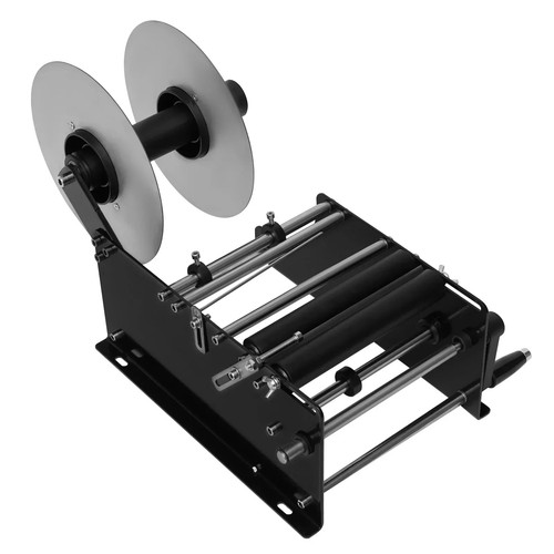 Semi auto round bottle - semi-auto, label