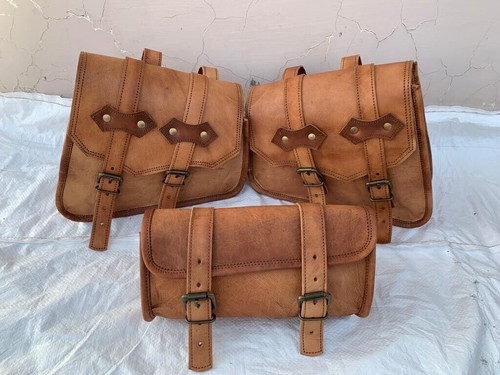 Vintage brown leather - brown,