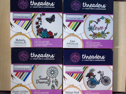 Threaders embroidery kit gift - threaders,