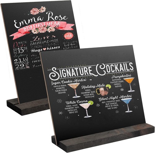 Mini chalkboard 2pcs vintage - chalkboard,
