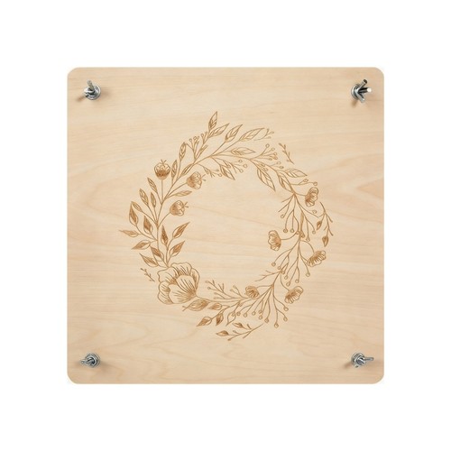 Wooden flower press - wooden,