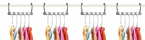 Space saving hangers multi - space,