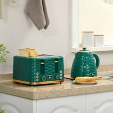 Kettle and Toaster Set 4 Slice
