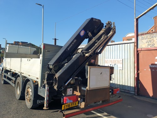 Hmf 1420 crane - crane,, 2016