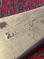 VINTAGE antique ship caulking iron Stamped