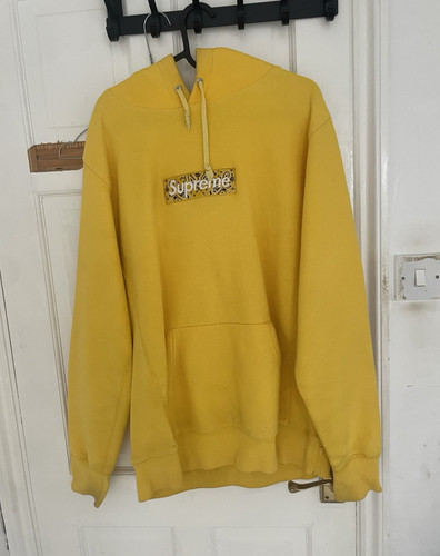 Supreme yellow pullover - supreme,