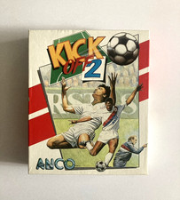 Amiga Kick Off 2 Anco 1990 Box & Manual No Game Commodore