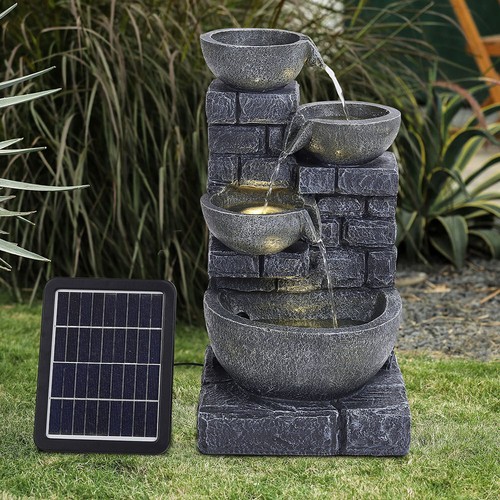 Solar powered tiered - powered,