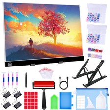 A3 LED Light Box Drawing Board Pad with Diamond Painting Art Accessories Tools