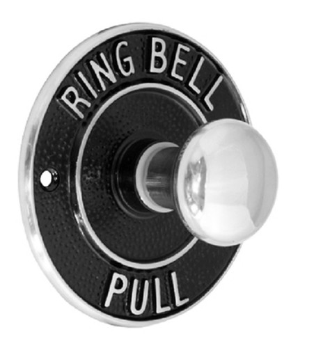 Victorian butlers bell round - victorian,