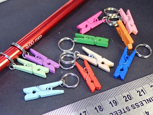 Cute knitting stitch markers - knitting,