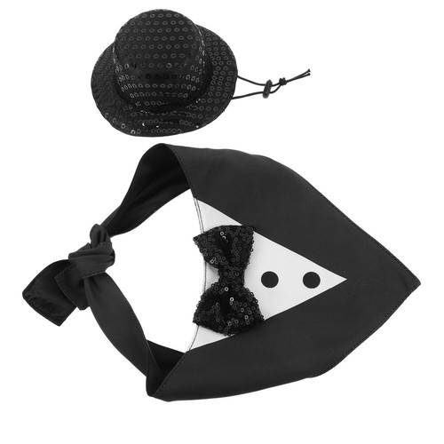 Small pet tuxedo formal - tuxedo,