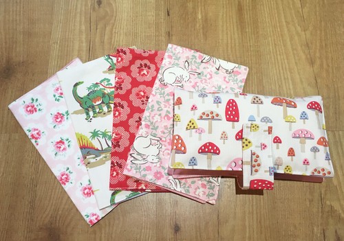 Handmade nappy wet wipe pouch