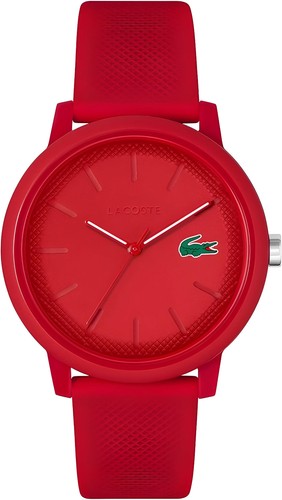 Lacoste rubber red watch - lacoste,