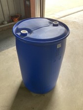 220L  45 Gallon Plastic Blue