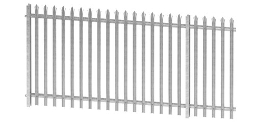 High section palisade - 1.8m,