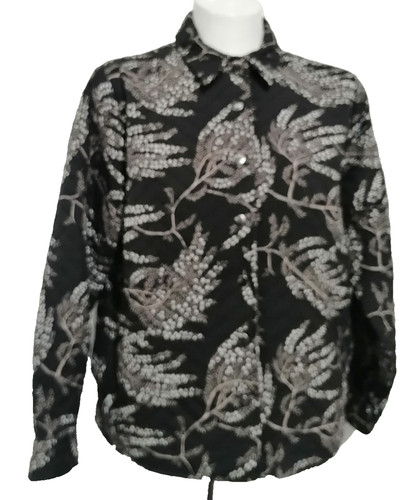 Per una jacket black floral - per,